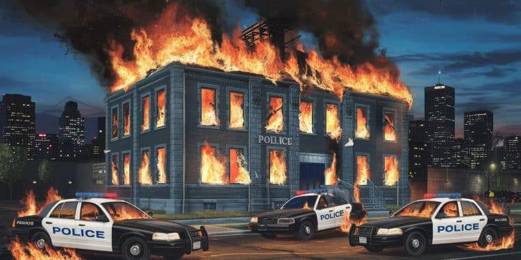 Commissariat et véhicules de police incendiés à Cavaillon : Que s’est-il passé ? - Viral Mag Un commissariat et plusieurs véhicules de police ont été incendiés dans la nuit à Cavaillon Découvrez les détails troublants de cet événement choquant Viral Mag