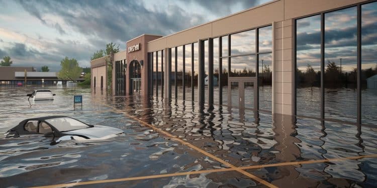 Face aux inondations récurrentes lavenir des zones commerciales est remis en question Déménager une solution envisagée par certains élus   Viral Mag