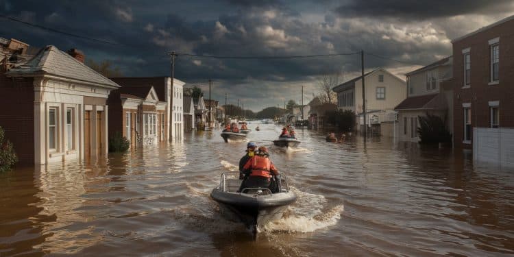 Des pluies diluviennes provoquent des inondations dévastatrices Un bilan alarmant alors que les secours font face à des crues soudaines dune intensité inédite   Viral Mag