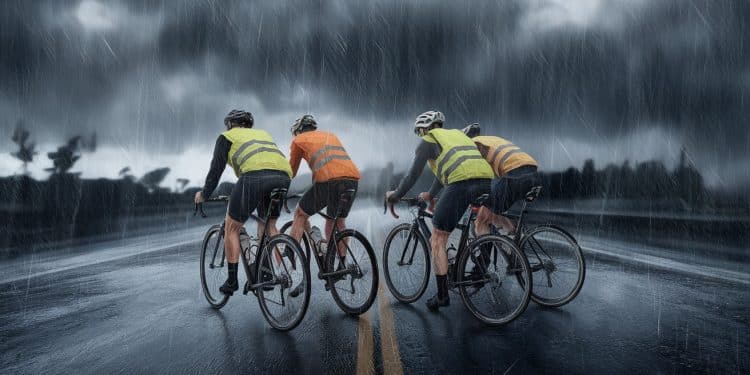 Cyclisme : Pogacar et le peloton s’arrêtent en pleine course, les Trois vallées varésines annulées - Viral Mag Dans des conditions météorologiques dantesques Tadej Pogacar et les coureurs des Trois vallées varésines ont dû mettre pied à terre entraînant lannulation de lépreuve italienne Une décision sage face aux intempéries qui ont balayé la Lombardie Viral Mag