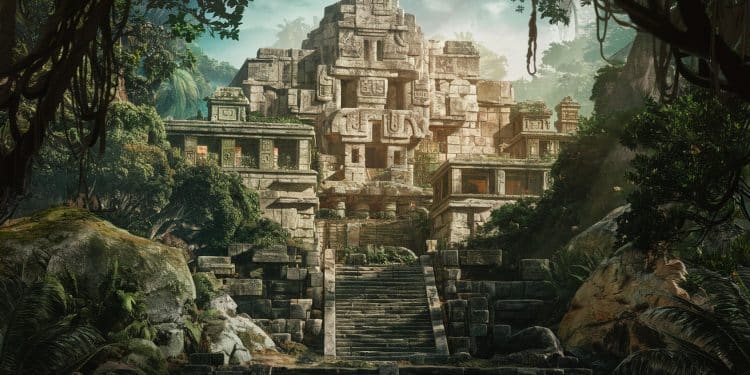 Découverte : une immense cité maya enfouie sous la jungle mexicaine - Viral Mag La ville fantôme recouverte dune dense canopée depuis plus de mille ans a été identifiée par un doctorant grâce à une recherche Google   Viral Mag