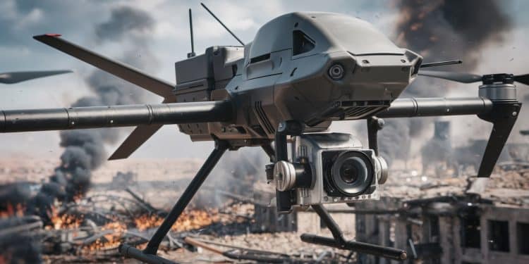 Des drones révolutionnaires au service des canons Caesar - Viral Mag Découvrez comment les drones optimisent lefficacité des canons Caesar en Ukraine et offrent un avantage technologique décisif sur le champ de bataille Viral Mag