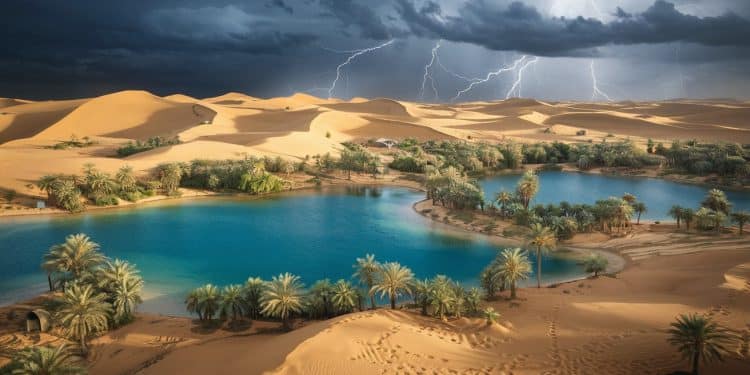 Des averses exceptionnelles ont permis de remplir les lacs asséchés du désert marocain soulageant les habitants et redonnant vie à la région   Viral Mag