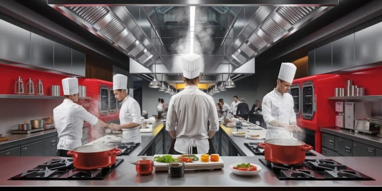 Des robots culinaires révolutionnent la restauration française - Viral Mag De plus en plus de chefs renommés investissent dans des robots de cuisine pour gagner du temps et réduire les coûts Une révolution 20 en marche dans nos restaurants Viral Mag