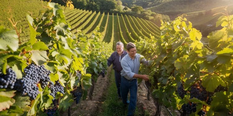 Des Vignerons Novices Promettent un Millésime Exceptionnel - Viral Mag Dans le Vexin de nouveaux vignerons céréaliers entament leurs premières vendanges sur 10 hectares en bio Malgré le climat difficile la récolte sannonce prometteuse Viral Mag