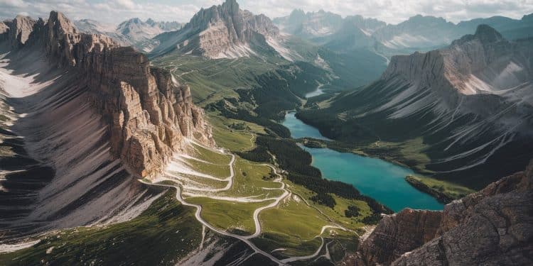 Dolomites : 5 jours d’émerveillement au cœur d’un road trip inoubliable - Viral Mag Découvrez les paysages à couper le souffle des Dolomites en seulement 5 jours Notre itinéraire de road trip vous emmène des lacs cristallins aux cimes majestueuses de ce joyau italien Viral Mag