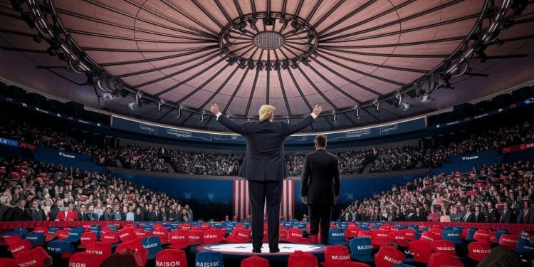 A moins de 10 jours dune présidentielle américaine toujours incertaine Donald Trump entend faire une démonstration de force à New York   Viral Mag