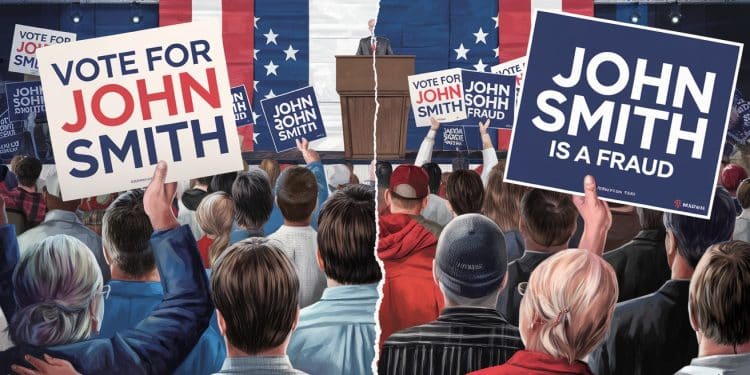 Donald Trump sème la discorde à New York lors d’un meeting - Viral Mag Le meeting de Donald Trump à New York provoque des tensions et des débats houleux dans les rues de la ville pourtant démocrate Viral Mag