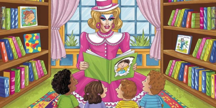 Drag Queens invitées à lire des contes aux enfants à Vouvray - Viral Mag Les Jeunes Communistes dIndre et Loire organisent une lecture de contes par des Drag Queens à la bibliothèque de Vouvray pour les familles suscitant le débat   Viral Mag