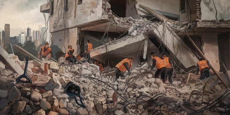 Effondrement Tragique D’Un Hôtel En Chantier En Argentine - Viral Mag Leffondrement dun immeuble en chantier fait 1 mort et plusieurs disparus à Villa Gesell Les secouristes sactivent pour dégager les décombres avec précaution Viral Mag