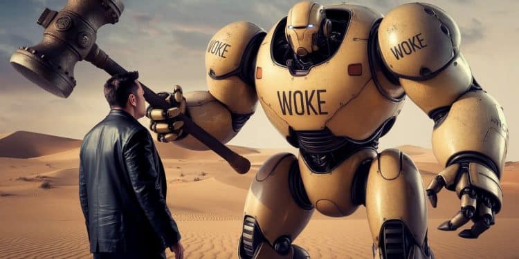 Elon Musk Met En Garde Contre L’IA « Woke » Lors D’Un Forum Saoudien - Viral Mag Elon Musk affirme que lintelligence artificielle développée aux États Unis intègre une philosophie woke et nihiliste appelant à la vigilance Viral Mag