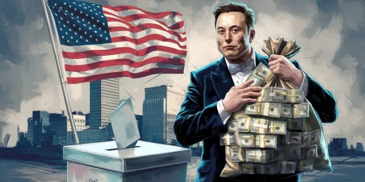 Le milliardaire Elon Musk promet un million de dollars par jour à un électeur tiré au sort jusquà la présidentielle américaine pour influencer le vote   Viral Mag