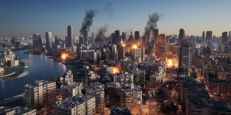 Escalade des tensions au Moyen-Orient : Beyrouth sous le feu des bombardements israéliens - Viral Mag La banlieue sud de Beyrouth fief du Hezbollah a été la cible dintenses frappes israéliennes mercredi soir Le point sur cette situation explosive Viral Mag