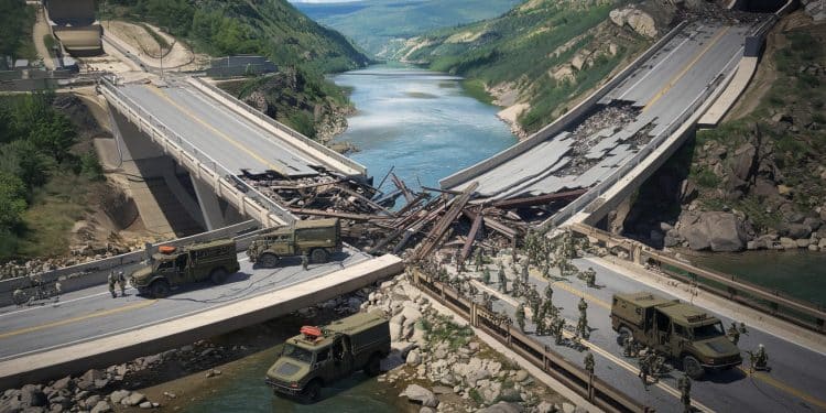 Évacuations d’urgence dans le Var : l’armée au secours des sinistrés - Viral Mag Suite à leffondrement dun pont au Muy dans le Var larmée a été déployée pour évacuer durgence les 600 personnes bloquées depuis 3 jours Malgré les efforts 550 restent isolées   Viral Mag