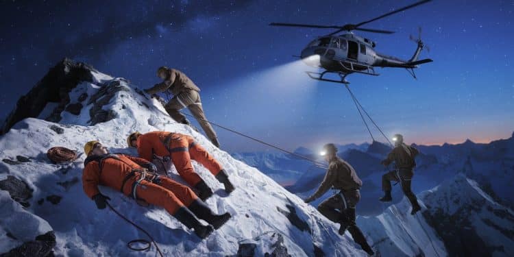 Trois militaires du Groupe militaire de haute montagne de Chamonix ont sauvé deux alpinistes bloquées à 6000m daltitude après un éboulement   Viral Mag