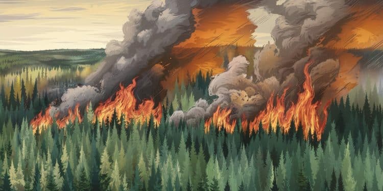 Selon une étude la fumée des feux de forêt pourrait causer jusquà 12 000 décès supplémentaires par an Les particules fines sont particulièrement nocives   Viral Mag