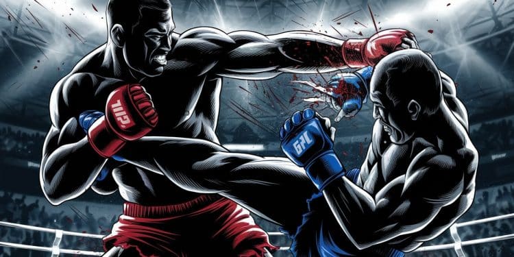 Francis Ngannou lancien champion UFC a marqué son retour fracassant en MMA avec un K O fulgurant en seulement 3 minutes lors de son combat face à Renan Ferreira au PFL   Viral Mag