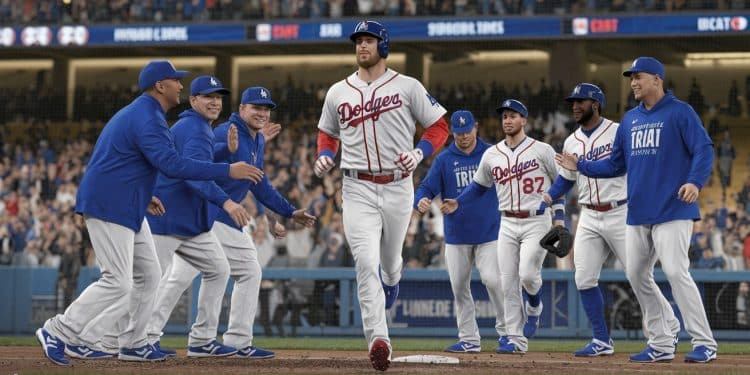 Dans une World Series exceptionnelle entre les Dodgers et les Yankees Freddie Freeman émerge comme le héros de la première manche avec un grand chelem victorieux   Viral Mag