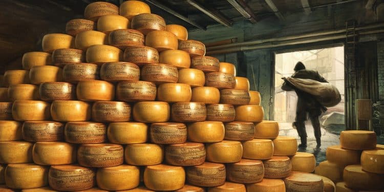 Fromager français escroque 22 tonnes de cheddar anglais - Viral Mag Un escroc se faisant passer pour un fromager français a réussi à voler 22 tonnes de cheddar à une laiterie anglaise renommée Montant du butin  360 000 euros    Viral Mag