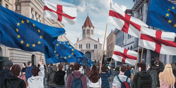 Des ONG géorgiennes appellent à un rassemblement massif dimanche pour soutenir lavenir européen du pays avant des élections législatives décisives le 26 octobre   Viral Mag