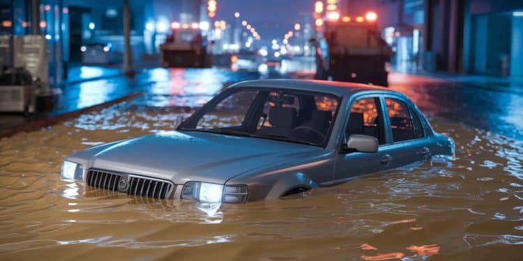 Inondations dans le Rhône : Le cauchemar des dépanneurs - Viral Mag Après les inondations qui ont frappé la région Auvergne Rhône Alpes les dépanneurs croulent sous les demandes dintervention pour récupérer les véhicules emportés par les eaux Un véritable casse tête logistique Viral Mag