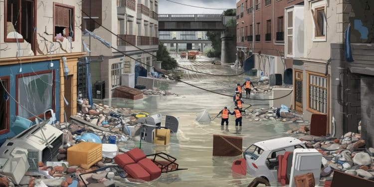 Inondations en Espagne : Bilan des dégâts et solidarité nationale - Viral Mag LEspagne est frappée par des inondations historiques causant des dommages considérables Découvrez le bilan des dégâts et la solidarité qui sorganise Viral Mag