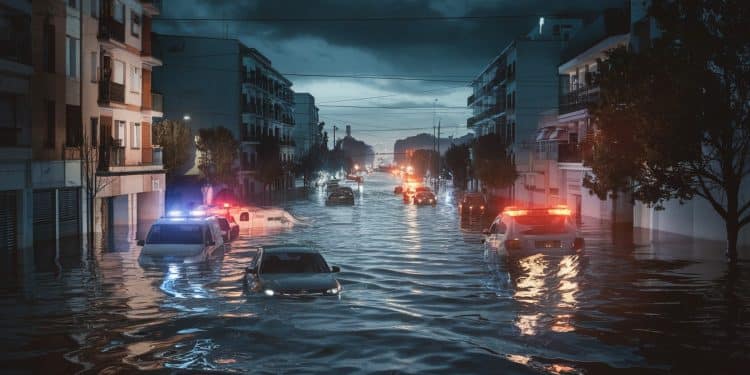 Des pluies diluviennes sabattent sur lEspagne provoquant des inondations dévastatrices et mortelles Un phénomène météorologique extrême qui inquiète les experts Découvrez les dernières informations   Viral Mag