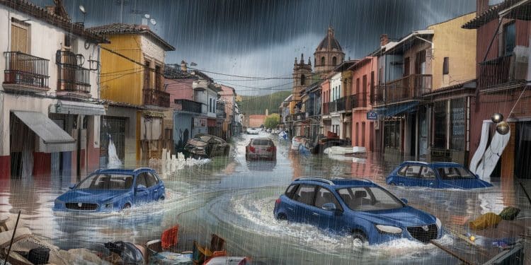 Inondations Meurtrières en Espagne : Plusieurs Corps Retrouvés - Viral Mag Violentes inondations en Espagne des pluies torrentielles provoquent des crues soudaines et font plusieurs victimes dans les régions de Valence et dAlbacete Viral Mag