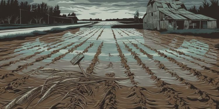 Intempéries et Inondations en France : le Cauchemar des Agriculteurs - Viral Mag Les inondations et les intempéries récentes mettent à rude épreuve les agriculteurs français provoquant des pertes considérables et menaçant lapprovisionnement alimentaire du pays Découvrez les témoignages bouleversants et les conséquences désastreuses de cette saison catastrophique   Viral Mag
