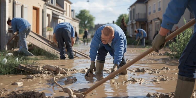 Alors que les intempéries ont frappé la commune de Chavanay provoquant des inondations sans précédent les habitants font preuve dune solidarité exemplaire pour surmonter cette épreuve   Viral Mag