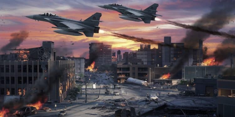 Israël Bombarde le Hezbollah et le Hamas Après une Attaque Iranienne - Viral Mag Suivez les derniers développements des frappes intenses dIsraël sur les fiefs du Hezbollah au Liban et les combattants du Hamas à Gaza sur fond de tensions avec lIran Un contexte explosif qui fait craindre un embrasement au Moyen Orient Viral Mag