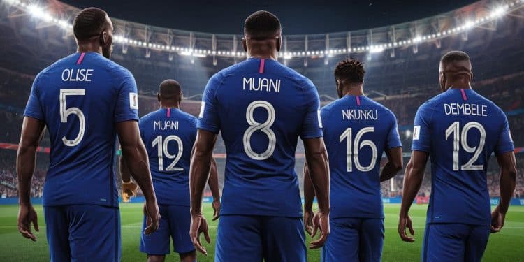 Découvrez la composition officielle de léquipe de France pour le match contre Israël avec les titularisations dOlise Kolo Muani et Nkunku   Viral Mag