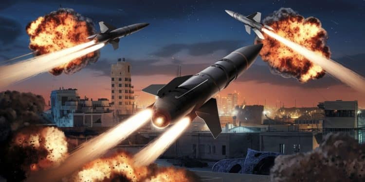 Israël riposte sévèrement après les frappes de missiles iraniens - Viral Mag Israël promet une réponse ferme face à la pluie de missiles balistiques tirés par lIran sur ses grandes villes La situation au Moyen Orient menace de dégénérer   Viral Mag