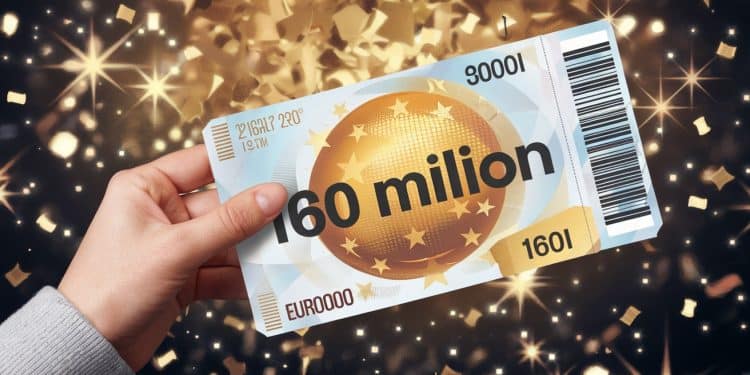 Jackpot record de 160 millions d’euros à l’EuroMillion - Viral Mag LEuroMillion atteint des sommets avec un jackpot exceptionnel de 160 millions deuros ce vendredi 4 octobre 2024 Découvrez comment participer Viral Mag