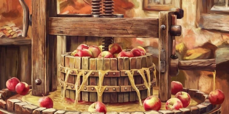 Découvrez lart ancestral du pressage de jus de pomme dans un village des Ardennes Une tradition fascinante et gourmande qui perdure depuis le XVIIe siècle   Viral Mag