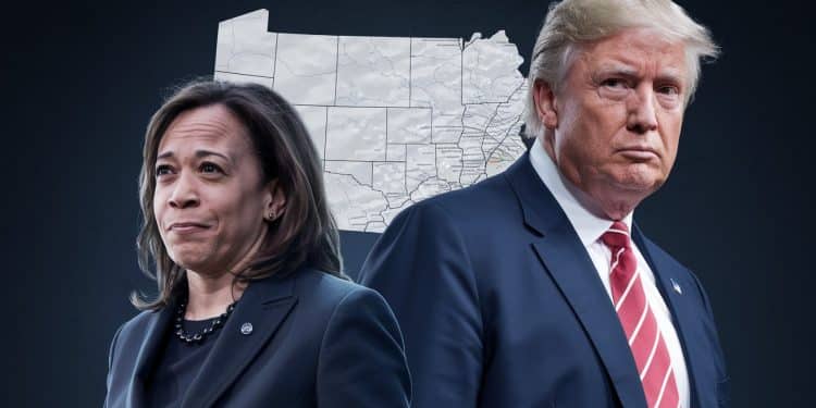 Kamala Harris et Donald Trump s’affrontent en Pennsylvanie - Viral Mag À 16 jours de lélection présidentielle Kamala Harris et Donald Trump intensifient leur campagne sopposant à distance en Pennsylvanie un État clé Viral Mag