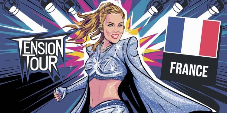 Kylie Minogue dévoile les dates de sa tournée « Tension Tour » en France - Viral Mag Kylie Minogue annonce avec enthousiasme les dates tant attendues de sa tournée Tension Tour en France Paris et Lyon auront lhonneur daccueillir la star en 2025 Viral Mag