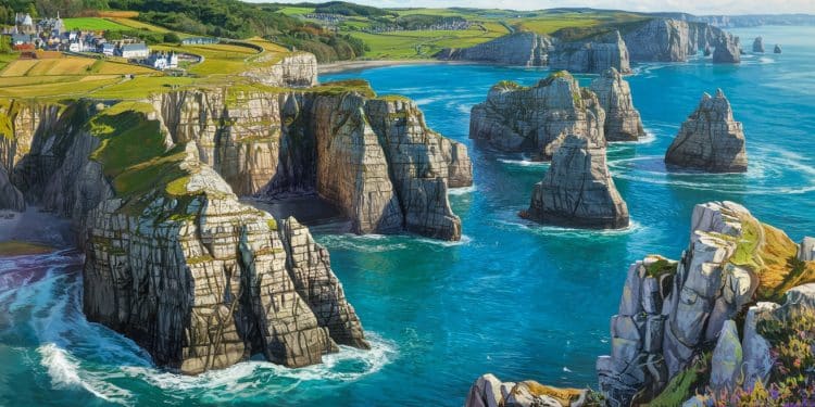 La Bretagne, destination tendance mondiale pour 2025 - Viral Mag Plages randonnées gastronomie Découvrez pourquoi la Bretagne figure dans le top 10 des destinations tendance mondiales pour 2025 selon American Express Viral Mag