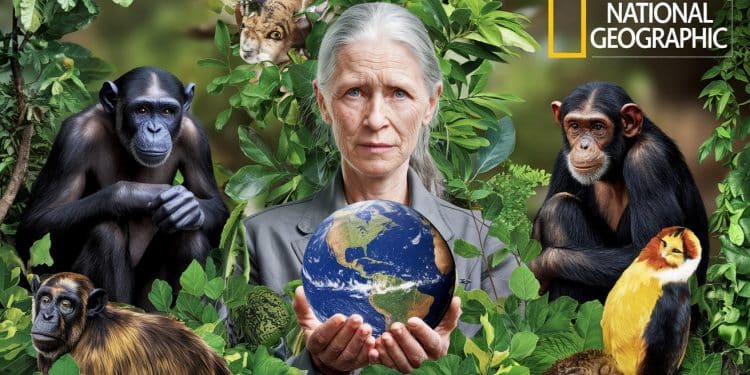 La célèbre primatologue Jane Goodall défend la biodiversité à Paris - Viral Mag À 90 ans Jane Goodall continue son combat pour la planète Lors dune conférence à lUnesco elle appelle à agir rapidement pour sauver la biodiversité   Viral Mag