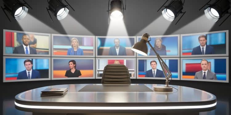 En pleine campagne présidentielle les chaînes dinfo en continu américaines se livrent une bataille sans merci pour capter lattention des téléspectateurs   Viral Mag