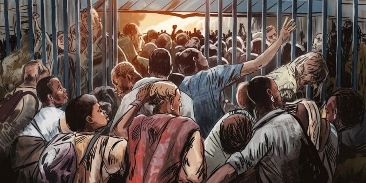 La crise des réfugiés haïtiens : les pays voisins ferment leurs portes - Viral Mag Malgré les appels de lONU et des ONG les pays voisins dHaïti refusent daccueillir les réfugiés fuyant la violence préférant les expulser massivement La République dominicaine annonce même lexpulsion de 10 000 clandestins par semaine Viral Mag