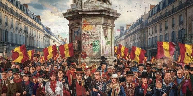 La Marche des Normands Célèbre l’Identité Régionale à Rouen - Viral Mag Retour sur la première Marche des Normands à Rouen fière manifestation identitaire malgré la controverse Plongée au cœur de lévénement Viral Mag