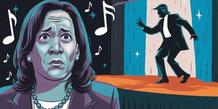 La santé mentale de Donald Trump remise en question - Viral Mag Kamala Harris sinquiète de létat mental de Donald Trump après un étrange épisode musical lors dun meeting de campagne Viral Mag