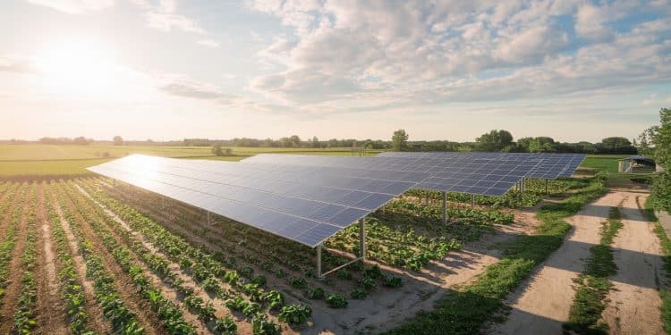 L’agrivoltaïsme, un atout crucial pour les petites exploitations - Viral Mag Face à des revenus menacés par les aléas météorologiques lagrivoltaïsme offre une solution financière durable aux petits exploitants agricoles Viral Mag