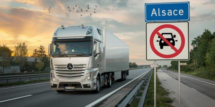 La taxe poids lourds en Alsace déclenche une vive opposition Les transporteurs routiers se mobilisent pour une opération escargot lundi Découvrez les enjeux de ce conflit   Viral Mag