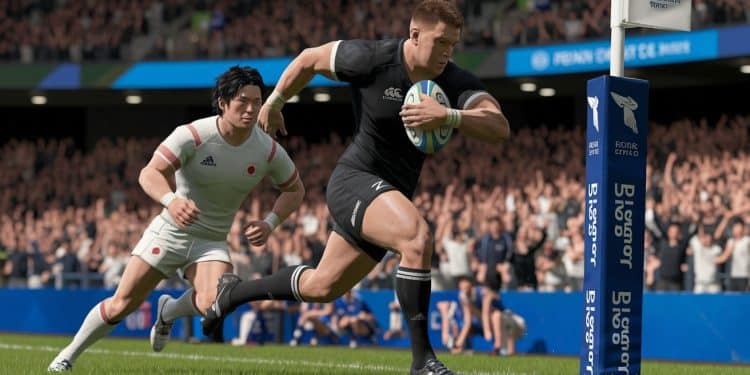 Lors dun match de rugby à Yokohama les All Blacks néo zélandais ont infligé une lourde défaite au Japon sur un score sans appel de 64 à 19   Viral Mag