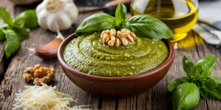 Le pesto « superfood » de Giada De Laurentiis fait fureur - Viral Mag Découvrez le pesto revisité de Giada De Laurentiis bourré dingrédients anti inflammatoires On décortique les affirmations nutritionnelles de la cheffe Viral Mag