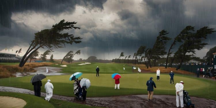 Le PGA Tour Perturbé par les Conditions Météo à Las Vegas - Viral Mag Le 3e tour du Shriners Childrens Open de Las Vegas na pas pu aller à son terme à cause de lobscurité Doug Ghim et JT Poston en tête Viral Mag