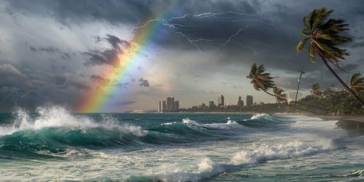 Le typhon Kong-Rey menace Taïwan : l’île se prépare au pire - Viral Mag Taïwan se barricade face à lapproche du puissant typhon Kong Rey avec des vents jusquà 250 kmh Écoles fermées évacuations en cours Viral Mag