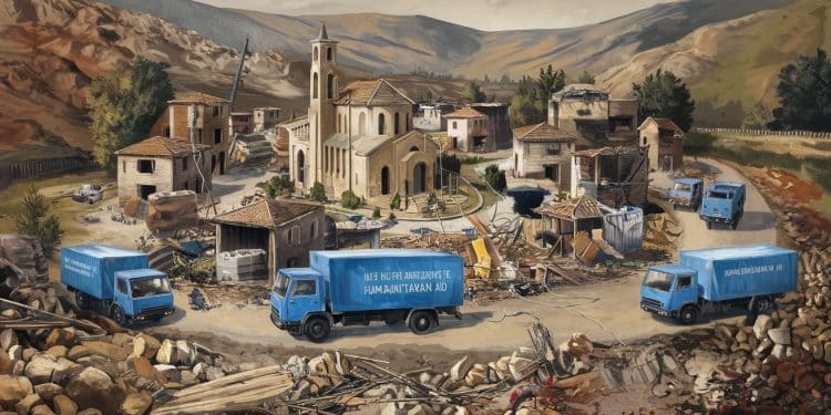 Le village libanais de Qlayaa pris au piège du conflit - Viral Mag Qlayaa un village chrétien enclavé dans le sud du Liban résiste au son des bombardements à la frontière avec Israël Viral Mag